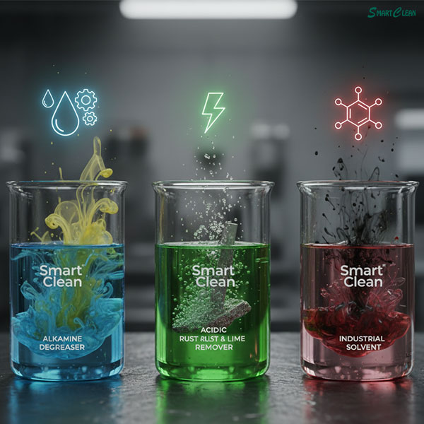 انواع شوینده‌های صنعتی