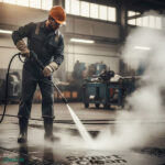 راهنمای شستشوی صنعتی سطوح بتنی و کفپوشهای کارگاهی